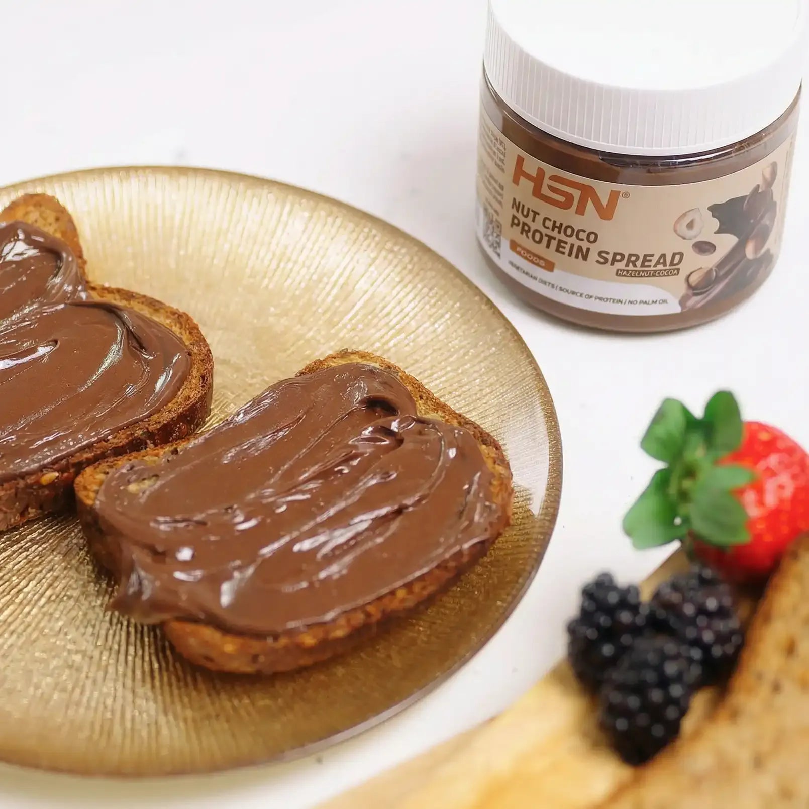 CREME HIPERPROTEICO DE CACAU E AVELÃS 300g