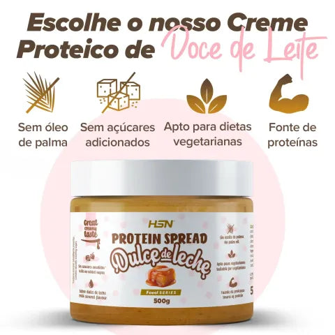 CREME PROTEICO DE DULCE DE LECHE