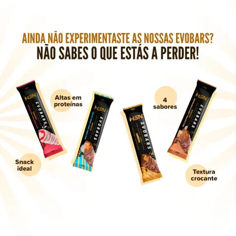 EVOBARS PROTEIN BARS 60g